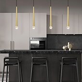 economico Luci a sospensione-50 cm ciondolo lanterna design lampada a sospensione rame stile moderno classico novità led moderno 220-240 v