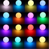 halpa Älykkäät lamput-4 kpl 7w rgbw led-lamppu e27 e26 16 väriä vaihtava himmennettävä a19 a50 a60 kaukosäädin kodin sisustukseen makuuhuoneen lavajuhlat