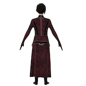voordelige Kostuums voor dames-Scarlet Witch Wanda Django Maximoff Outfits Gemaskerd Bal Cosplay Kostuum feest Film cosplay for Dames Volwassenen Maskerade Vrijgezellenfeest