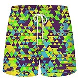 economico Costumi da bagno &amp; Pantaloni da surf-Per uomo Boardshorts Costume da bagno Costume da Bagno Stampato Coulisse con tasche Asciugatura Rapida Pantaloncini da Surf costume da bagno Surf Spiaggia Sport Acquatici Estate
