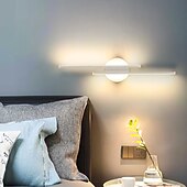 cheap Vanity Lights-Vanity Light LED Mirror Front Lamp Waterproof IP20 71cm LED Bathroom Lights Over Mirror Black/White Wall Lighting Fixtures for Bathroom Bedroom Living Room Cabinet 110-240V