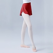 זול הלבשה לריקודי בלט-בלט לבוש אקטיבי חצאיות צבע טהור שחבור בגדי ריקוד נשים הצגה הדרכה גבוה ניילון