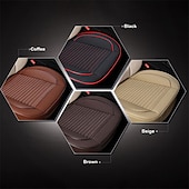 abordables Fundas de asiento para coche-Funda de asiento de automóvil de cuero StarFire universal para Mercedes W124 W245 W212 W169 ML W163 W246 ML W164 CLA GLA W639