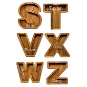 economico I regali-salvadanaio in legno fai da te per ragazzi e ragazze lettere salvadanaio in legno salvadanaio, salvadanaio in legno regalo per compleanno bambini, regalo di Natale