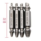 お買い得  ドリルビットセット-4 / 5pcs /sethss6542破損したスクリューエクストラクタドリルビット剥がれた壊れたスクリューボルトエクストラクタリムーバー簡単に解体ツールを取り出す