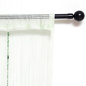 preiswerte Makrame- und Stringvorhänge-Stangentasche, bunte Strickschnur, Türvorhang, dichter Fransenvorhang, Fliegengitter, Fliegenvorhang, Raumteiler für Türfensterdekoration