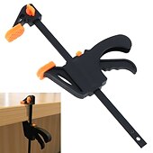 abordables pinces et pinces-4 pouces barre de travail du bois mini f pince clip ensemble dur clip de dégagement à cliquet rapide bricolage menuiserie outil à main gadget pince à bois