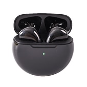 זול אוזניות אלחוטיות אמיתיות TWS-PRO6 אוזניות אלחוטיות באוזן Bluetooth 5.1 סטריאו עם תיבת טעינה בקרת מגע חכמה ל Apple Samsung Huawei Xiaomi MI זומבה שימוש יומיומי לטייל טלפון נייד