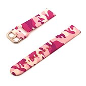 cheap Samsung Watch Bands-Watch Band for Samsung Watch 7/6/5/4 40/44mm, Galaxy Watch 5 Pro 45mm, Galaxy Watch 6/4 Classic 42/46/43/47mm, Watch 3, Active 2, Gear S3 S2 Silicone Replacement  Strap 20mm 22mm Adjustable Floral