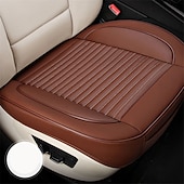 abordables Fundas de asiento para coche-Funda de asiento de automóvil de cuero StarFire universal para Mercedes W124 W245 W212 W169 ML W163 W246 ML W164 CLA GLA W639