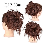 abordables Chignons-ébouriffé chignon désordonné chignon postiche extension de cheveux queue de cheval avec élastique élastique chignon queue de cheval postiche extensions de cheveux synthétiques chouchous queue de