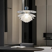 お買い得  ペンダントライト-50cmペンダントランタンデザインペンダントライトアクリル電気メッキモダン220-240v