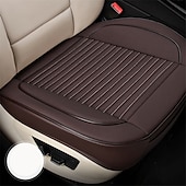 abordables Fundas de asiento para coche-Funda de asiento de automóvil de cuero StarFire universal para Mercedes W124 W245 W212 W169 ML W163 W246 ML W164 CLA GLA W639