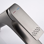 economico Rubinetti per lavandino bagno-miscelatore lavabo bagno - classico nichel spazzolato / elettrodeposto / finiture verniciate rubinetti monocomando monocomando vasca da bagno centroset