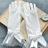 cheap Accessories and More-1950s Roaring 20s 1920s Gloves The Great Gatsby Wedding Guest Women&#039;s Masquerade Party / Evening Wedding Reception Bachelorette Party Adults Gloves