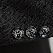 billiga Ringbärare kostymer och kläder-4 delar Ringbärarkostym Pojkar Barn Kostym Formell kostym Kostym och blazer Klädesset Skola Formell Mode Grundläggande Formell Rand Lappverk Svart Grå Bomull