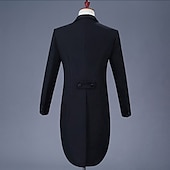 ieftine îmbrăcăminte-Retro / vintage Urlați 20 de ani Anii 1920 Σμόκιν Vârful lapel Gatsby Gangsteri Două Piese Bărbați Mascaradă Petrecere / Seara Petrecerea Burlăcițelor Adulți Geacă Pantaloni
