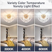 billiga Globdesign-kristallkronor koppar guld konst taklampa glas blomma konstnärlig lämplig för dekorativ belysning av sovrum garderob kök vardagsrum korridor