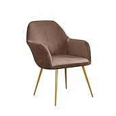 cheap Armchair Cover &amp; Armless Chair Cover-Wingback Chair Cover Velvet Grey Sofa Chair Slipcover For Bar Coffe Patio Garden Washable Removable Party Home Hotel