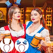 halpa Juhlatarvikkeet-2022 uusi saksalainen oktoberfest koriste otsapanta festivaalijuhla valokuva rekvisiitta olut otsapanta pään solki