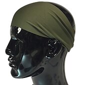 abordables Accesorios para el peinado del cabello-Diadema deportiva para hombre, 4 Uds., banda para el sudor, entrenamiento deportivo, pista y campo, diadema elástica que absorbe la humedad, diadema unisex