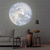 お買い得  スターギャラクシープロジェクターライト-地球の月の投影ランプスタープロジェクター惑星プロジェクター背景雰囲気は子供の寝室の壁の装飾のための常夜灯を導きました