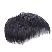 preiswerte Toupets-Herren Echthaar Toupees Locken 100% handgebunden Modisches Design / Weich / Party Party / Abend / Freizeitskleidung