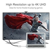 levne Kabely-LITBest USB 3.0 USB C Náboje 6 Přístavy OTG Rozbočovač USB s HDMI 1.4 USB 3.0 USB C USB 3.0*1 Dodávka energie Pro