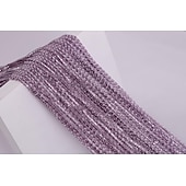cheap Macrame &amp; String Curtains-String Curtains Sparkle Door Curtain Fly Curtain Rod Pocket,Curtains Panel Divider Window Door Fly Screen for Door Wall and Window Decoration,100*200cm