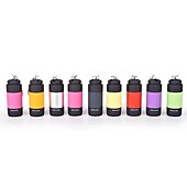 tanie Światła kempingowe-latarka kieszonkowa mini led ładowalna przenośna latarka usb wodoodporna brelok mała latarnia białe światło z baterią;