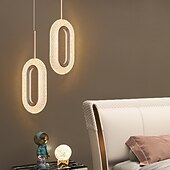 levne Závěsná světla-křišťálové závěsné svítidlo, 1 světlo moderní závěsné svítidlo, 8W stmívatelné LED stropní závěsné svítidlo pro kuchyňský ostrov ložnice jídelna