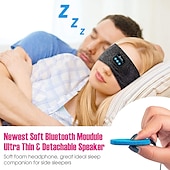 levne Sluchátka do uší a přes uši-HF009 Spánek Sluchátka Bluetooth Čelenka Nad uchem Bluetooth 5.0 Sportovní prostorový zvuk Vestavěný mikrofon pro Apple Samsung Huawei Xiaomi MI Jóga Zdatnost cestování Mobilní telefon