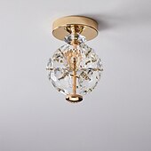 economico Lampade e ventilatori da soffitto-Plafoniere da 20 cm dal design unico in metallo elettrolitico moderno 220-240v