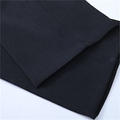 preiswerte Schlank-Herren Anzughosen Hose Hosen Chinesisch Chino Elastische Taille Glatt Komfort Atmungsaktiv Hochzeit Geschäft Casual Modisch Klassisch Schwarz Staubiges Blau Hoher Taillenbund elastisch