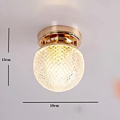 お買い得  天井のライトとファン-10cmの島の設計天井灯の金属の電気めっきされた現代220-240v