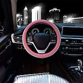 economico Copristerzo per auto-1 pc Pelle Coprivolante Traspirante Vestibilità universale Per 15&quot;~15&quot;1/2