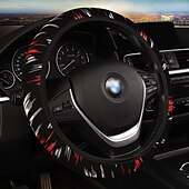 preiswerte Lenkradbezüge-starfire autozubehör radabdeckung am lenkrad geflecht am lenkrad abdeckung case autozubehör