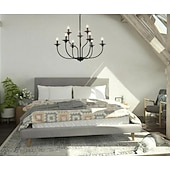 economico Modello a candelabro-Lampadario singolo design 73 cm metallo mini finiture verniciate tradizionale/classico country 220-240v