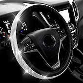 economico Copristerzo per auto-1 pc Pelle Coprivolante Traspirante Vestibilità universale Per 15&quot;~15&quot;1/2