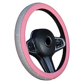 economico Copristerzo per auto-1 pc Pelle Coprivolante Traspirante Vestibilità universale Per 15&quot;~15&quot;1/2