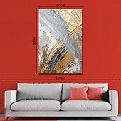 billiga Abstrakta målningar-oljemålning handgjorda handmålade väggkonst abstrakt canvas målning heminredning dekor sträckt ram redo att hänga