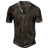 cheap Men&#039;s Classic Polo-Men&#039;s Polo Shirt Golf Shirt Outdoor Street Turndown Short Sleeves Fashion Designer Graphic Button-Down Print Summer Spring Regular Fit Blue Green Khaki Gray Polo Shirt