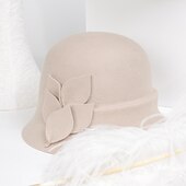 cheap Party Hats-Wool Hats with Pure Color 1pc Casual Headpiece