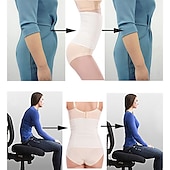 お買い得  ウエスト トレーナー-女性用ウエストトレーナーシェイプウェア お腹コントロール プッシュアップ フロントクローズ オフィス ヨガ ランニング ジム プラスサイズ スポーツ 通気性 無地 フック&amp;amp;目元のホームアウトフィット