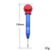 abordables Jeu de forets-1 pc automatique poinçon central perforateur machinistes charpentiers outil bois presse dent marqueur outil de menuiserie foret