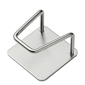 abordables Utensilios de cocina y gadgets-Estante de esponja para fregadero 304, estante de almacenamiento de drenaje, estante de almacenamiento de acero inoxidable para cocina, soporte organizador de trapo de bola, estante de almacenamiento