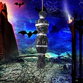 preiswerte Halloween Außen Dekor-Halloween-Dekorationen Requisiten für tote Opfer, gruselige gefälschte Leiche mit Pumpe, 152 cm hängende gruselige gefälschte Leiche in Tasche, Todesopfer, Halloween-Requisiten für den Außenbereich,