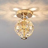 economico Lampade e ventilatori da soffitto-Plafoniere da 20 cm dal design unico in metallo elettrolitico moderno 220-240v