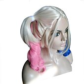 economico Parrucche dei personaggi dei film-Parrucche Valore Harley Quinn della Suicide Squad di Rubie&#039;s Co. Parrucche di Halloween