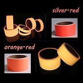 cheap Holiday Decoration-6pcs/Set UV Gaffer Fluorescent Party Tape Blacklight Reactive Glow In The Dark Tape Neon Cloth Tape Warning Stage Prop Home Decoration